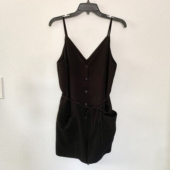 Top Shop Black Sleeveless Romper - Picture 1 of 13